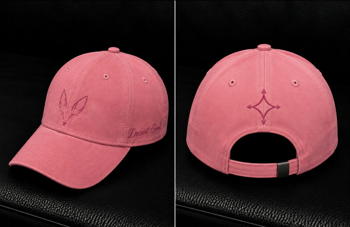 DZ Mirage casquette vieux rose ton/ton + pochette en velours assortie ( bientôt disponible )