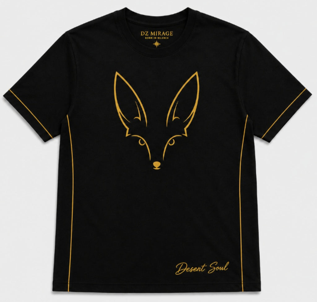 DZ Mirage - T-shirt Premium Oversized Noir & Doré (bientôt disponible)
