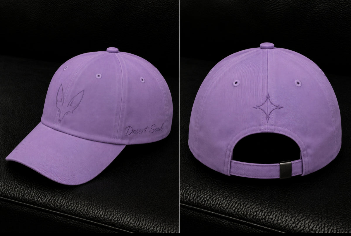 DZ Mirage casquette Lila - ton/ton + pochette en velours assortie ( Bientôt disponible )