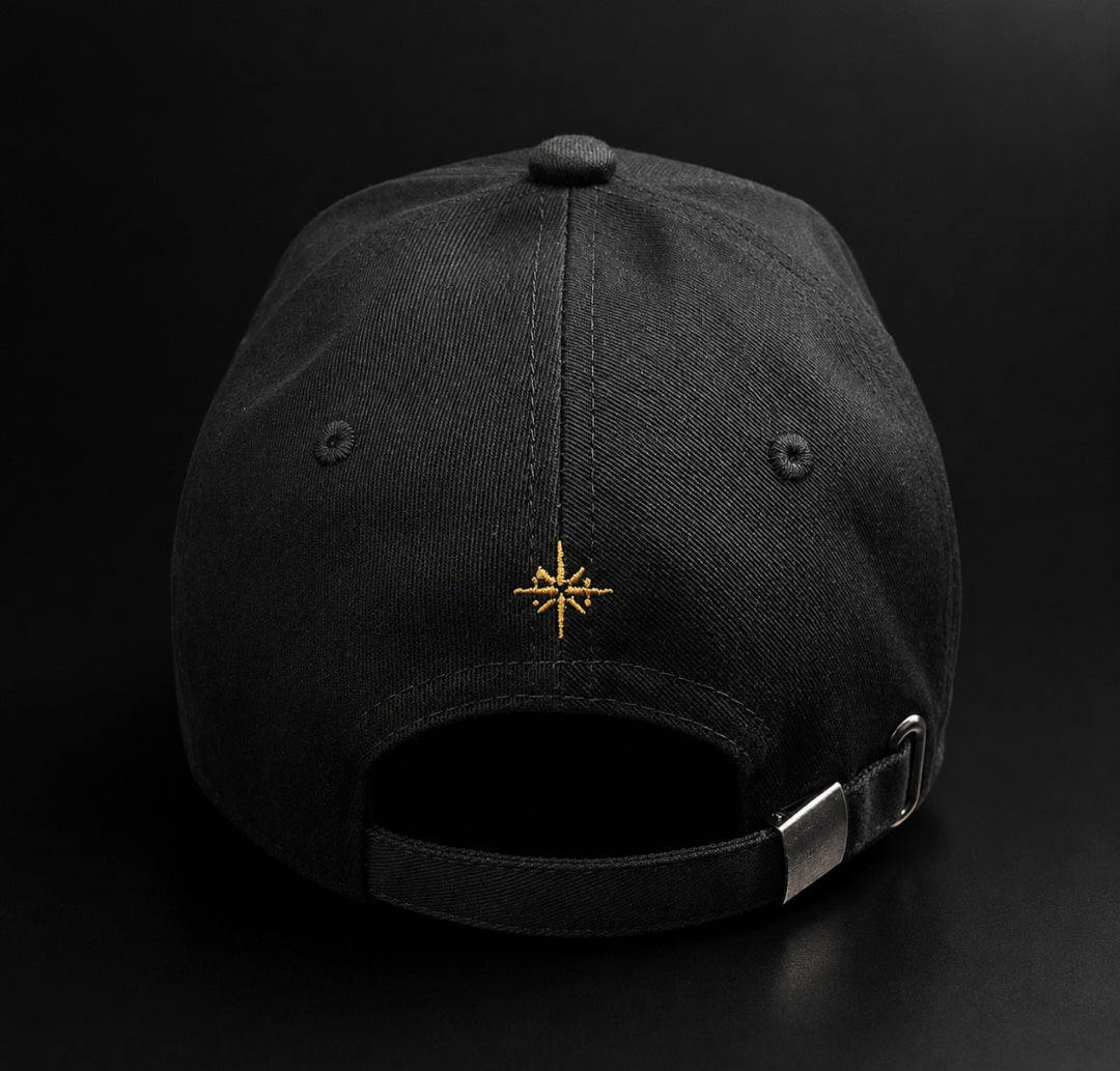 DZ MIRAGE – Casquette Premium Noire & Dorée