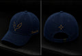DZ MIrage casquette bleu/doré + pochette en velours assortie ( Bientôt disponible )